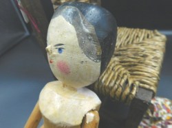 PEG DOLL CALICO SIDE FACE